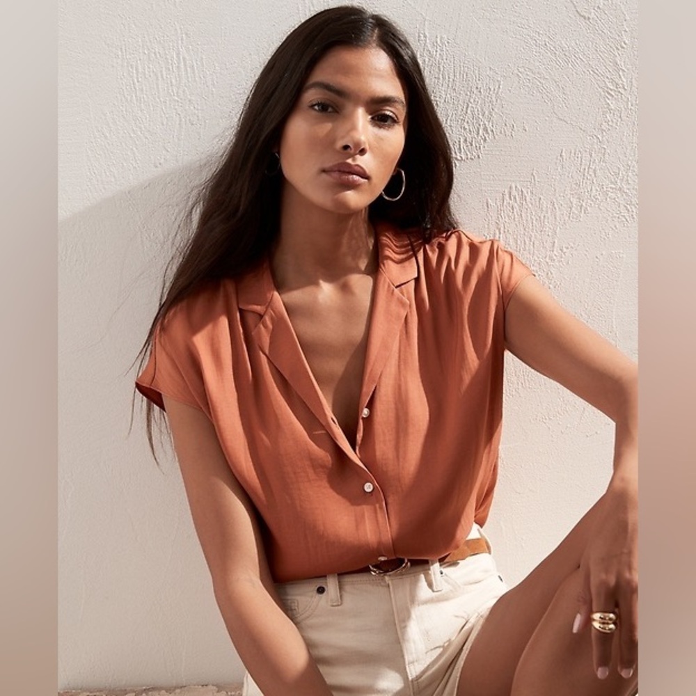 NWT Banana Republic Resort Shirt XXSP